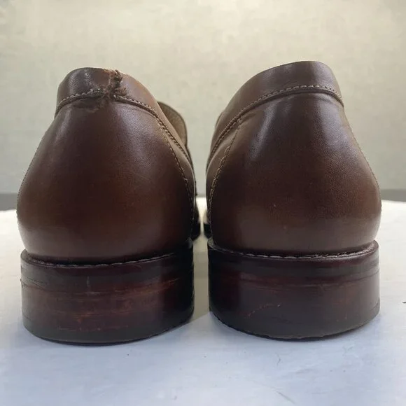 Johnston & Murphy Warner Penny Loafer 20-9592 Brown Leather  display picture 2